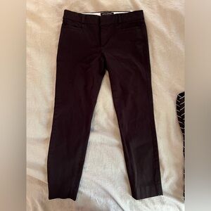 Banana Republic size 0 black Sloan pant